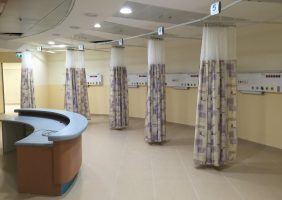 וילון לבית חולים