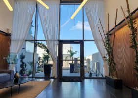 וילונות פשתן