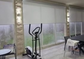 וילון גלילה חשמלי