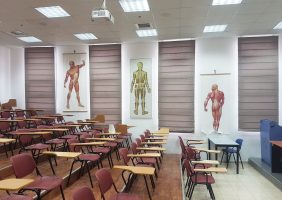 וילון רומאי - מכללת אוהלו